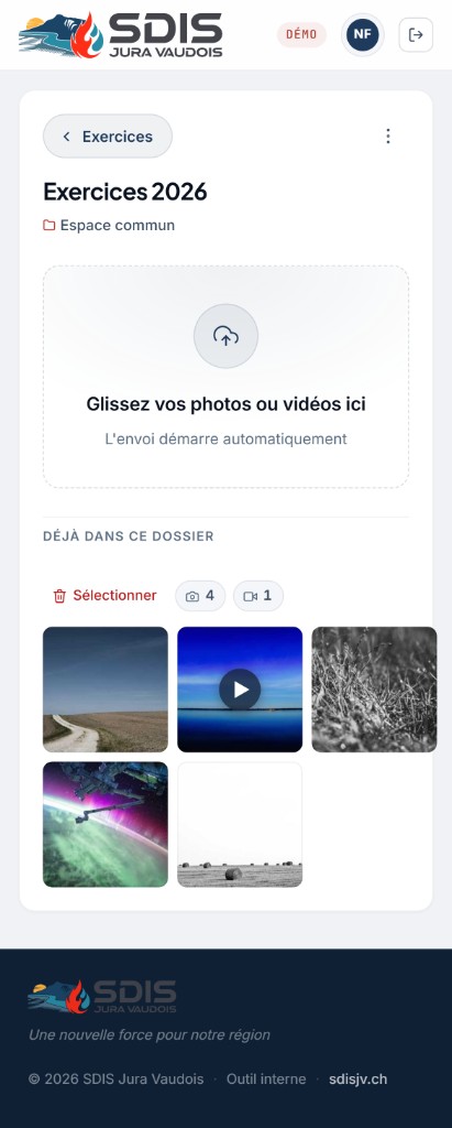 Dossier d’exercice : dépôt et galerie